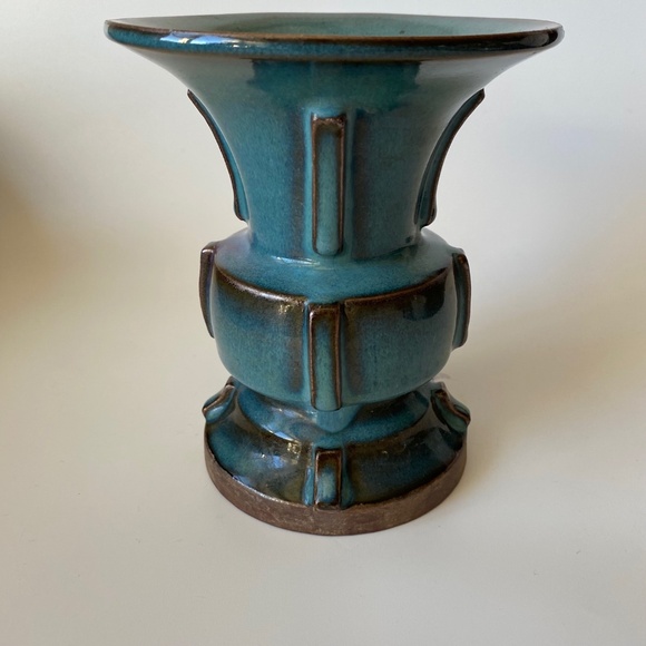 Vintage Chinese JUN Kiln Pottery Vase AS IS - Picture 9 of 15